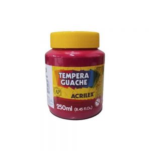 Tinta Tempera Guache Magenta 250 Ml 549 - Acrilex
