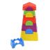 Brinquedo Educativo Torre Maluca Com 10 Peças Calesita