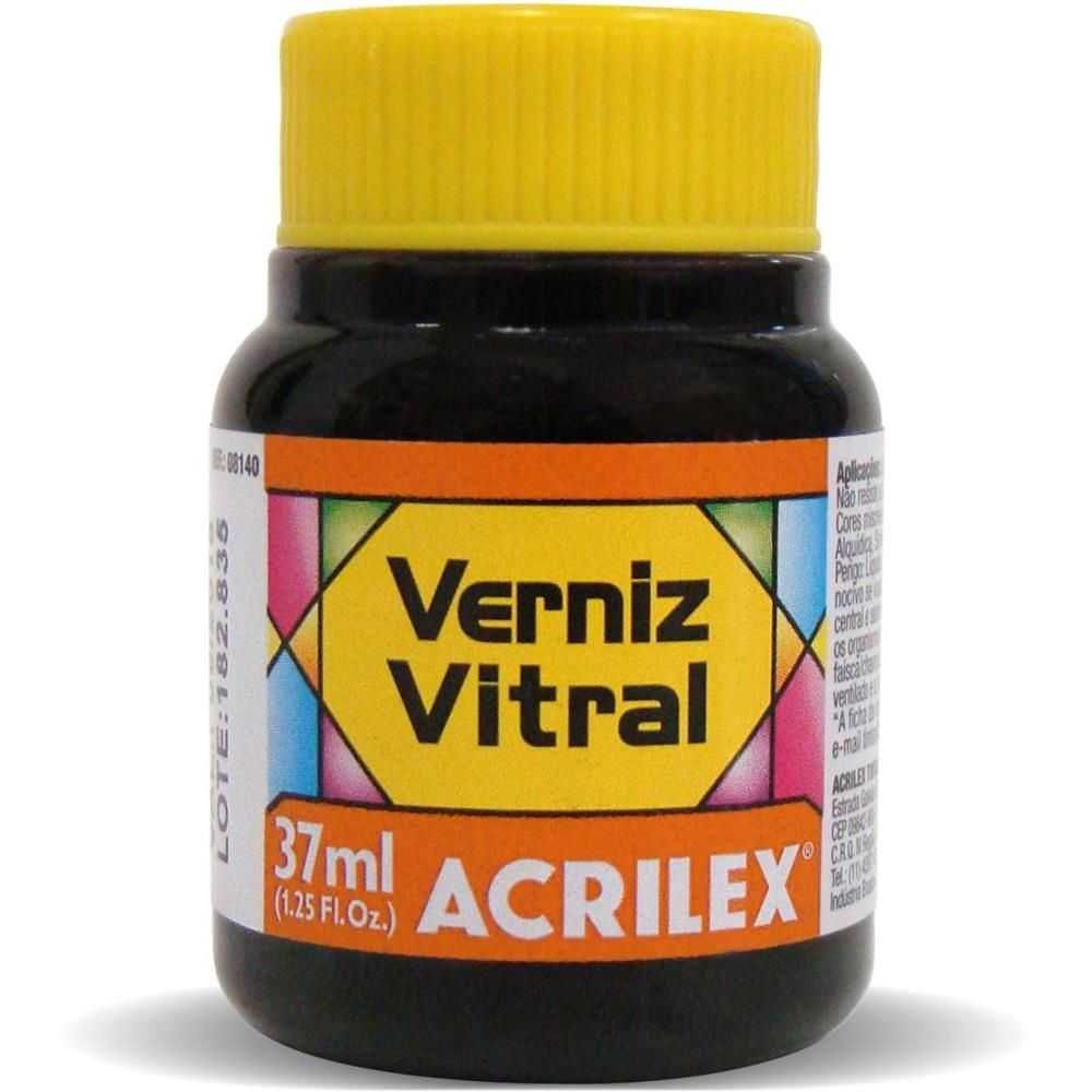 Verniz Vitral 37ml Laranja - Acrilex
